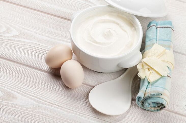 iogur e ovos para adelgazar nunha dieta por horas