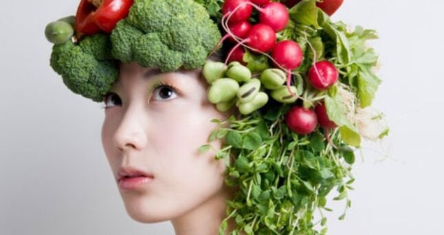 produtos vexetais e herbas da dieta xaponesa para adelgazar